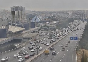 Bakının bəzi yollarında sıxlıq var