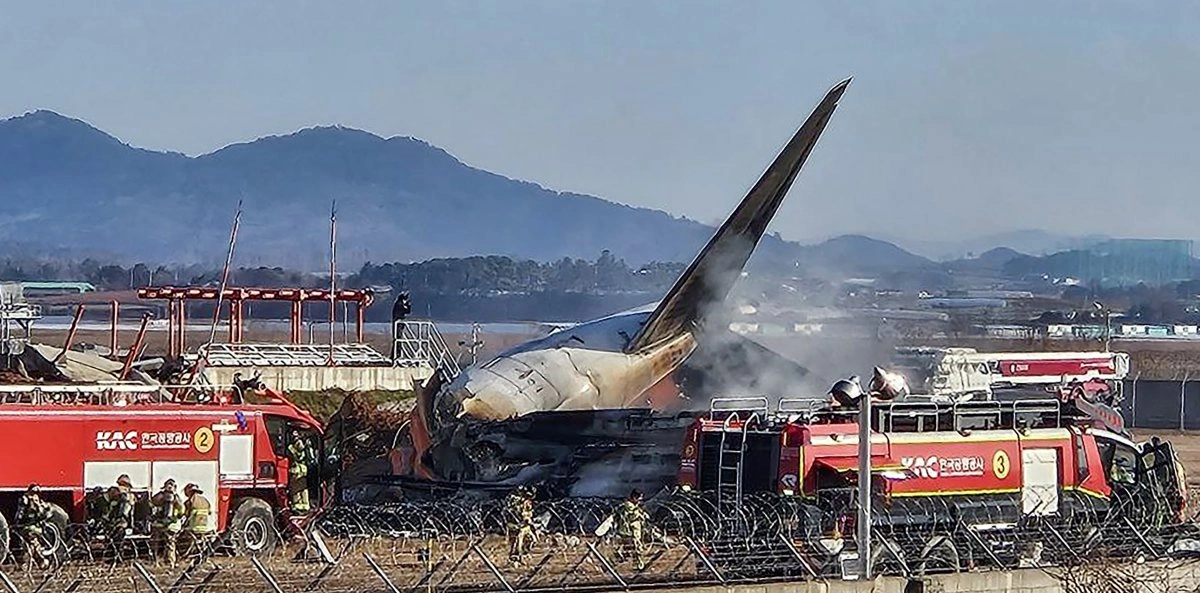 Preliminary report of Jeju Air crash shows black box stopped recording 2 km before runway