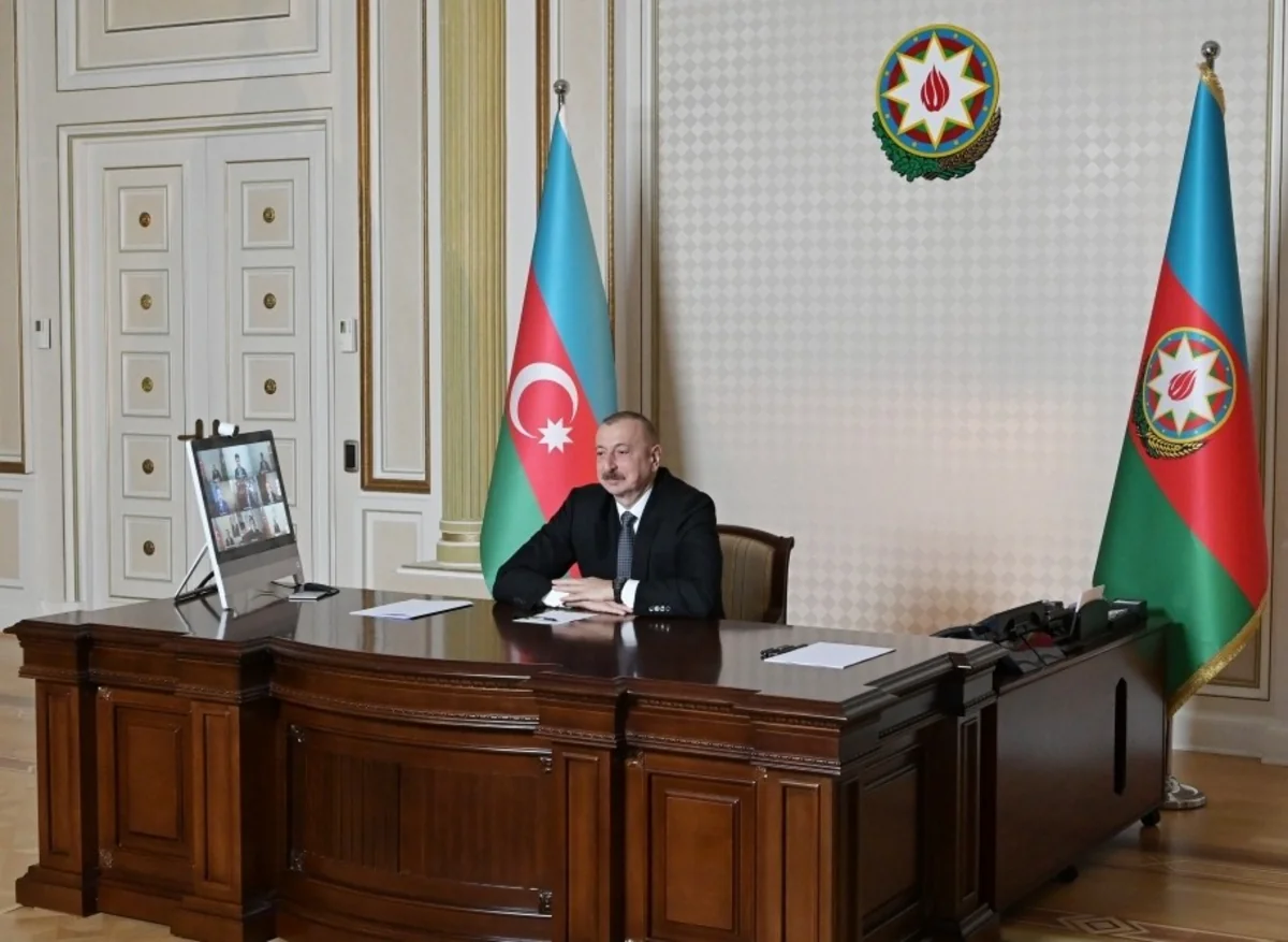 President Aliyev holds videoconference with CISCO executives