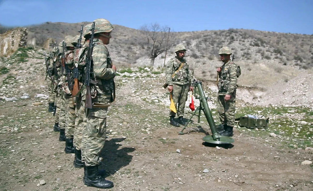 Müdafiə Nazirliyi azad edilmiş ərazilərdə artilleriyaçıların hazırlığı ilə bağlı məlumat yayıb