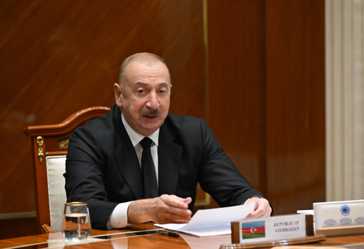 İlham Əliyev: Azərbaycan, Türkmənistan və Özbəkistan mühüm geostrateji mövqeyə malikdir