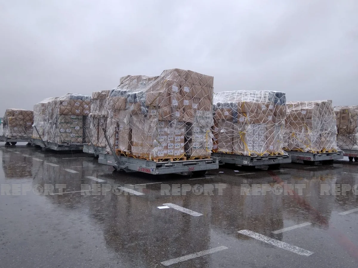Azerbaijan sending another batch of humanitarian aid to Ukraine