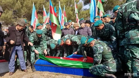 Азербайджан простился с погибшим солдатом - ВИДЕО - ОБНОВЛЕНО