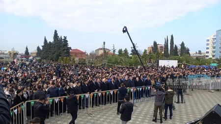 Lənkəranda 2024-cü ilin “Gənclər Paytaxtı”nın rəsmi açılış mərasimi keçirilib