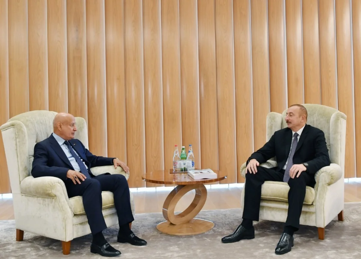 President Ilham Aliyev meets with ISESCO Director General