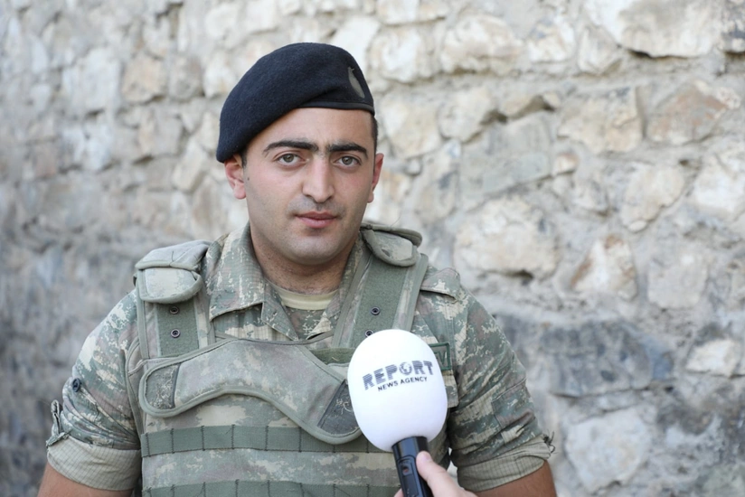 Hərbi Polisin əməkdaşı: Bir həftədir Laçındayıq