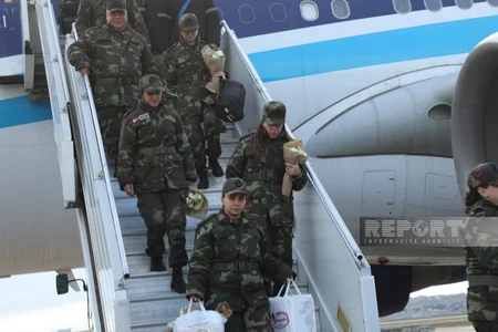 Türkiyədəki Azərbaycan xilasedicilərinin son qrupu Vətənə qayıdıb