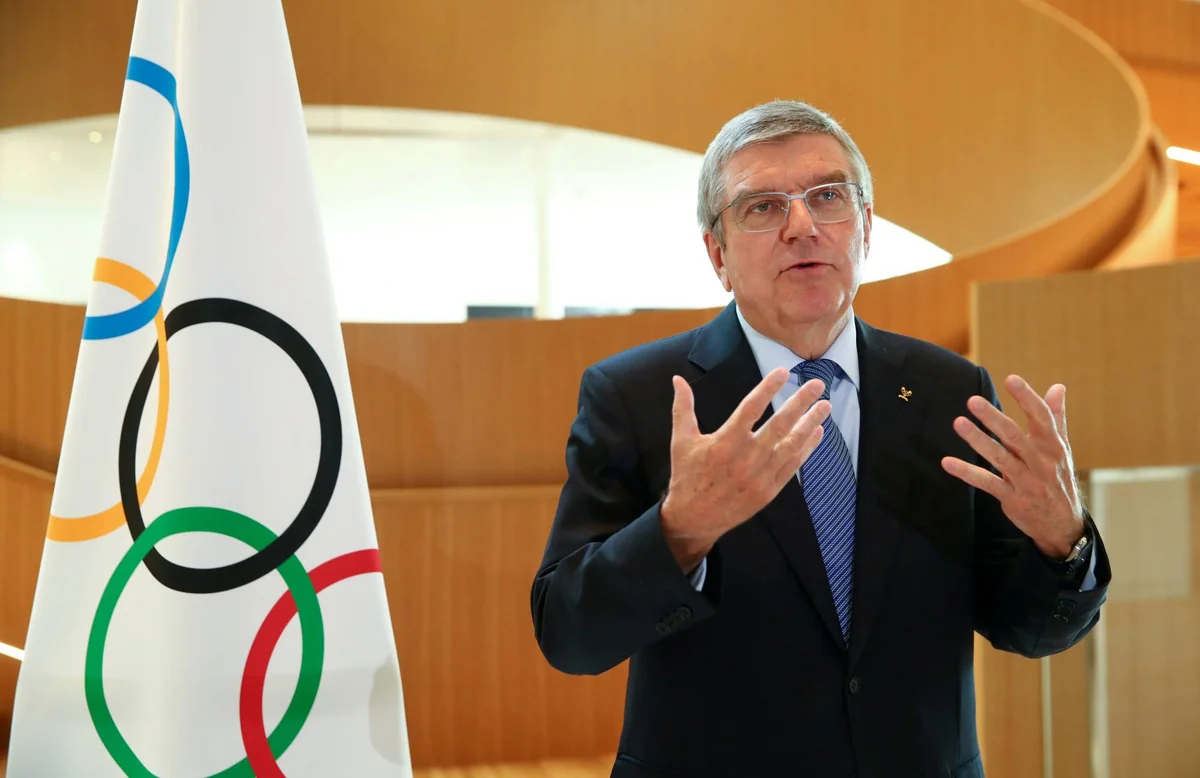 Thomas Bach: Podium is not made for political demonstrations