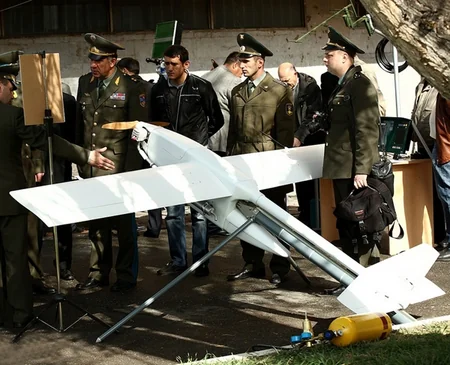 Azərbaycan ordusunun məhv etdiyi Ermənistanın pilotsuz uçan aparatının modeli açıqlanıb - FOTO