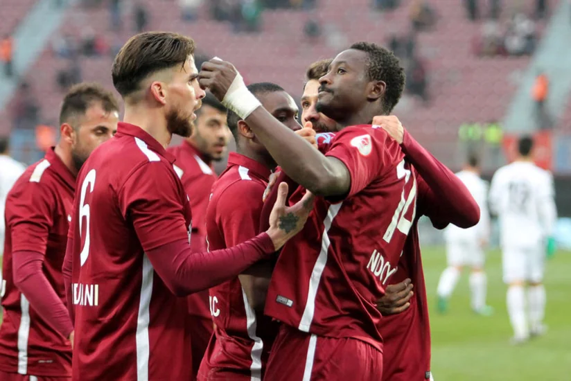 Trabzonspor komandası Avnı Aker stadionunda son oyununu keçirib