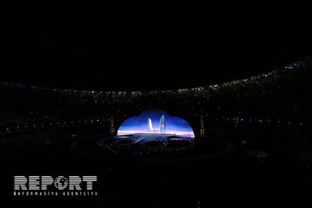 IV İslam Həmrəyliyi Oyunlarının açılış mərasimindən - FOTOREPORTAJ