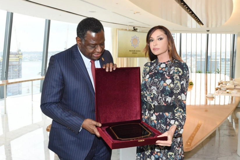 Mehriban Əliyeva BMT-nin Əhali Fondunun icraçı direktoru ilə görüşüb