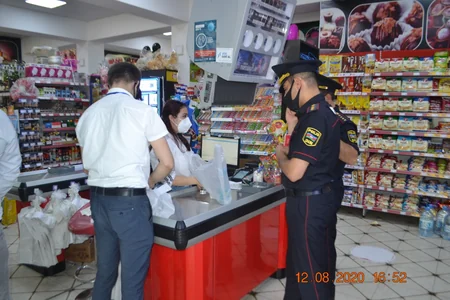 Mingəçevirdə polis reydi