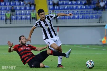 FC Neftchi plays goalless draw with Shkendija - PHOTO REPORT
