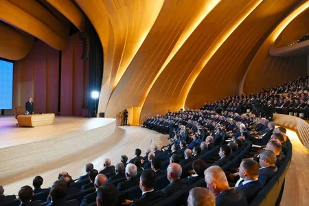 Bakıda Prezidentin iştirakı ilə konfrans keçirilib - YENİLƏNİB-4 - VİDEO