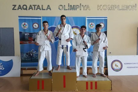 Zaqatalada keçirilən cüdo üzrə region birinciliyinə yekun vurulub