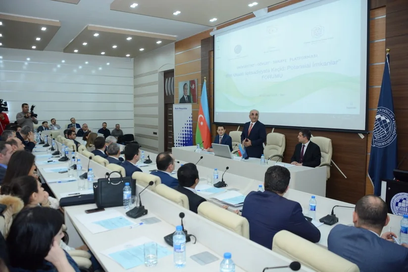 “Bank Respublika”nın dəstəyi ilə “Bilik əsaslı iqtisadiyyata keçid: potensial imkanlar” mövzusunda forum keçirilib