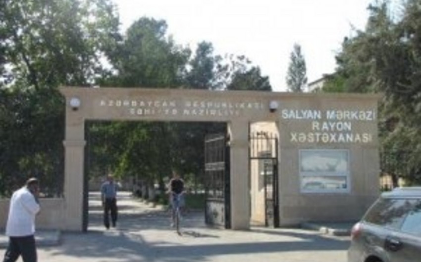 Salyan sakini yanıq xəsarəti alıb