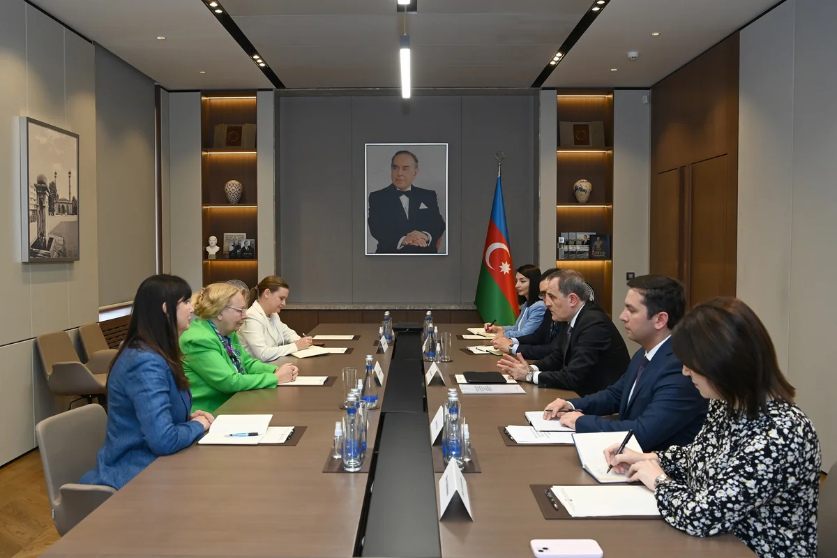 Ceyhun Bayramov BMT-nin Cenevrə bölməsinin baş direktoru ilə görüşüb