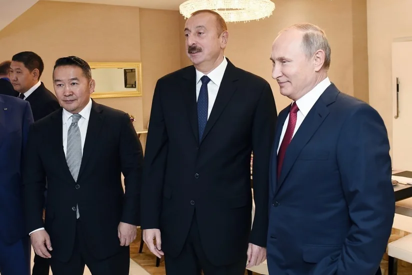 Владимир Путин назвал сборную Азербайджана по дзюдо очень достойной командой