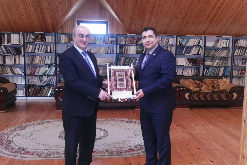 BSU rektoru Misir Mədəniyyət Mərkəzində olub