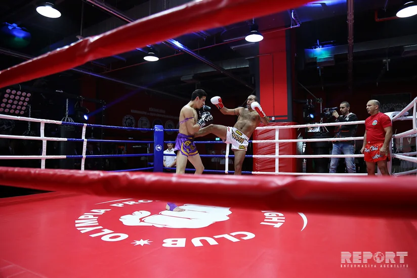Bakı Olimpiya Stadionunda Olimpiya Peşəkar Döyüş Klubunun açılış mərasimi keçirilib