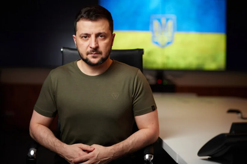 Зеленский: Украина выйдет из мирных переговоров в случае проведения референдума РФ в Херсоне