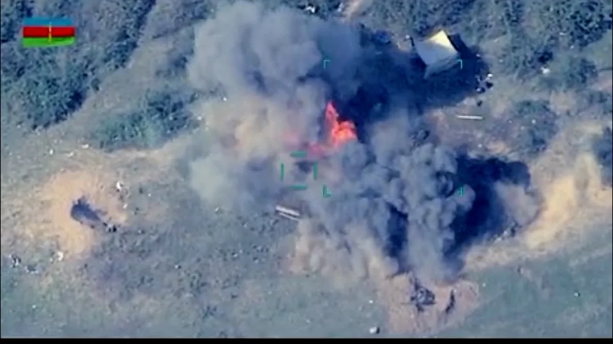 Düşmənin canlı qüvvəsi sərrast atəşlə məhv edilib