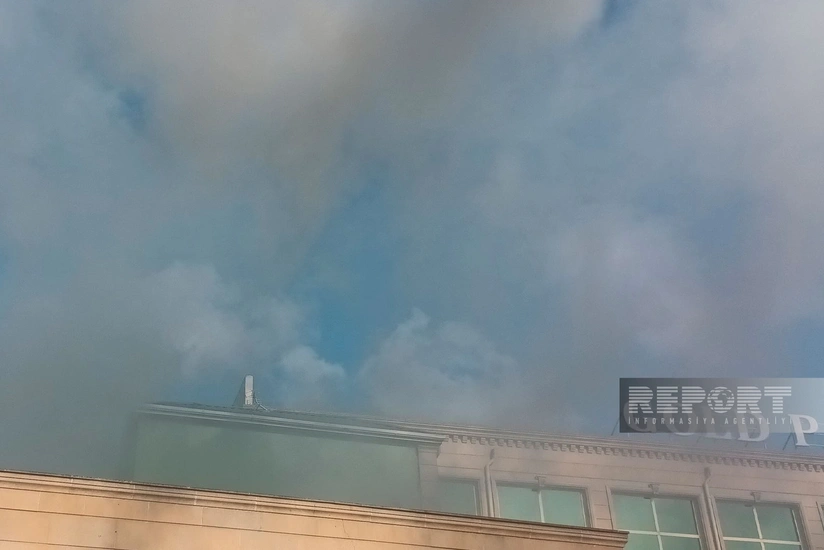 Bakıda restoranda baş verən yanğın söndürülüb - YENİLƏNİB