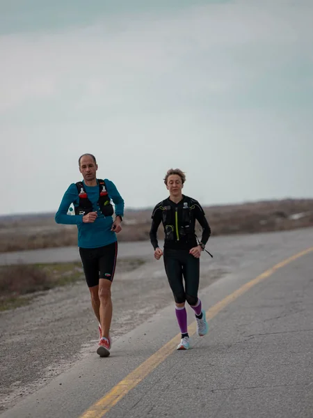 Xankəndi – Bakı ultra marafonunun 3-cü mərhələsi Hacıqabulda başa çatıb