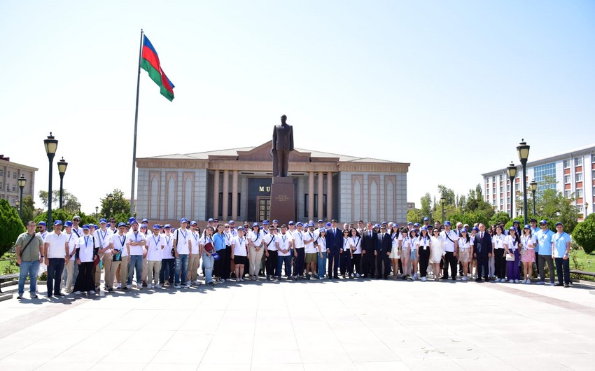 Naxçıvanda Diaspor Gənclərinin IV Yay Düşərgəsi başlayıb