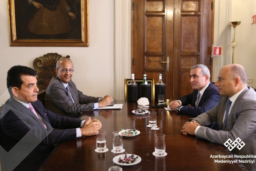Azerbaijani Culture Minister meets with ICESCO Director-General