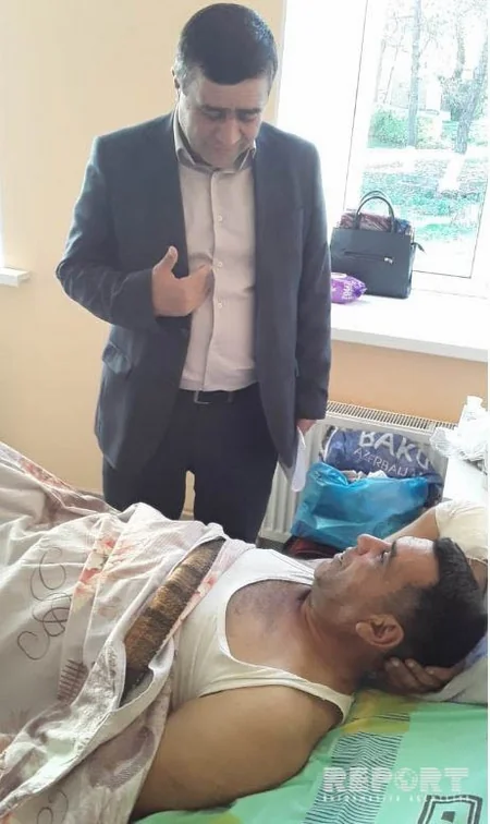 Rusiyada yol qəzasında xəsarət alan azərbaycanlının zinət əşyaları və pulu oğurlanıb - FOTO