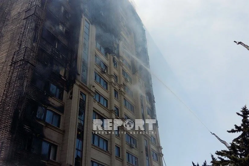 ​Все пострадавшие в результате пожара жилого здания в Бинагадинском районе выписаны домой