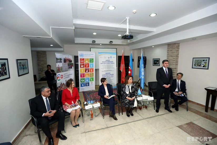 Bakıda yeni Qadın Resurs Mərkəzinin açılışı olub