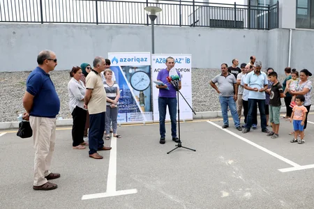 “Azəriqaz” Novxanıda “Açıq mikrofon” aksiyası keçirib