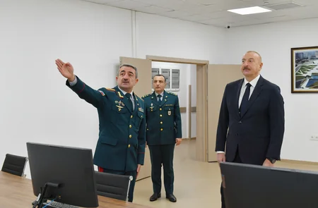 Prezident Bakıda DSX-nin yeni hərbi hospital kompleksinin açılışında iştirak edib - YENİLƏNİB