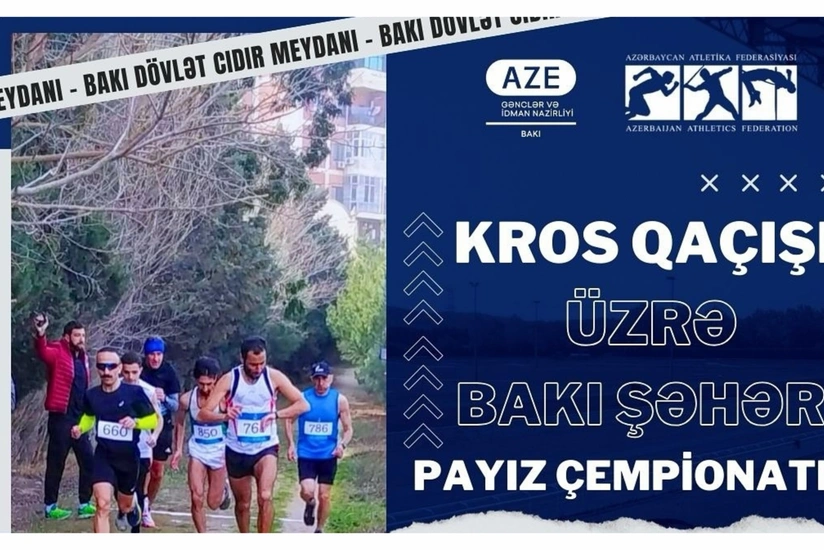 Kros qaçışı üzrə Bakı şəhər payız çempionatı keçiriləcək