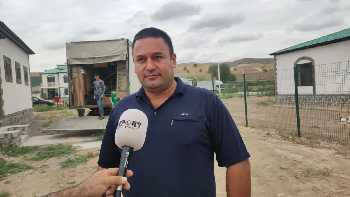 Ağalıya qayıdan Şahin Mahmudov: “Burada qurub-yaradacağıq”