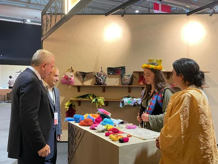 Azerbaijan's traditional crafts captivate visitors at Saudi International Handicrafts Week