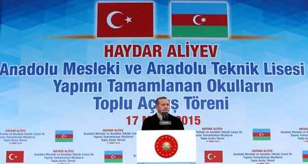 Qarsda Heydər Əliyev adına Peşə Liseyinin açılışı olub