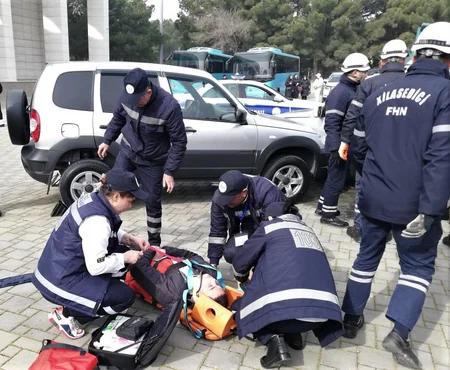 Sumqayıtda mülki müdafiənin təşkili məsələlərinə həsr edilmiş tədbir keçirilib