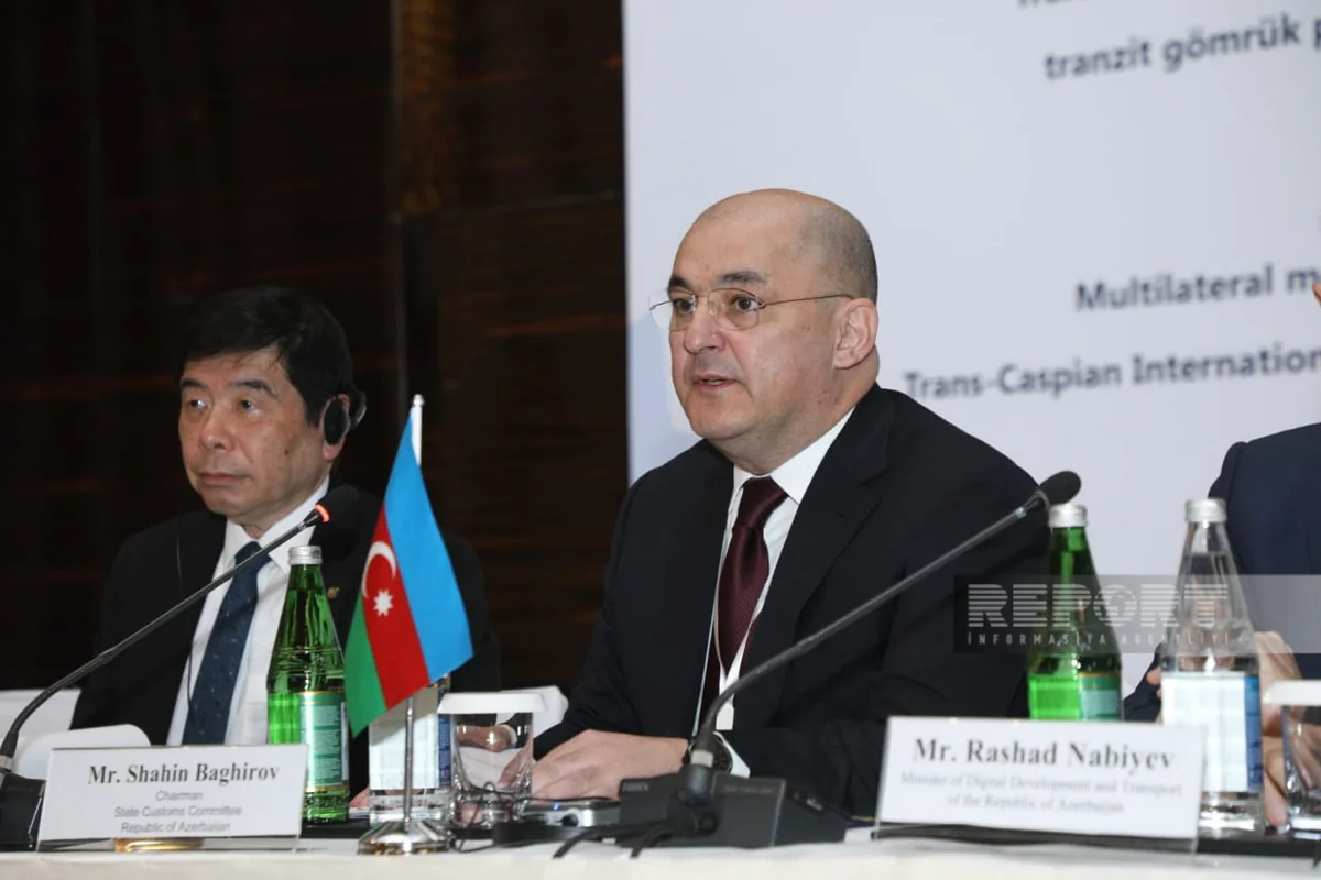 Şahin Bağırov: Gömrükdə rəqəmsallaşmanı artırmaqla tranzit prosedurunu sadələşdirmək istəyirik