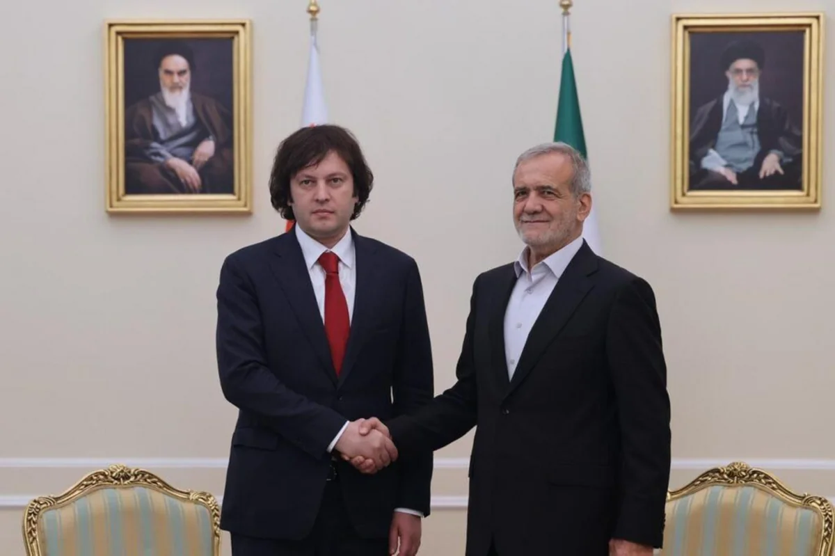 Gürcüstanın Baş naziri İran Prezidenti ilə görüşüb