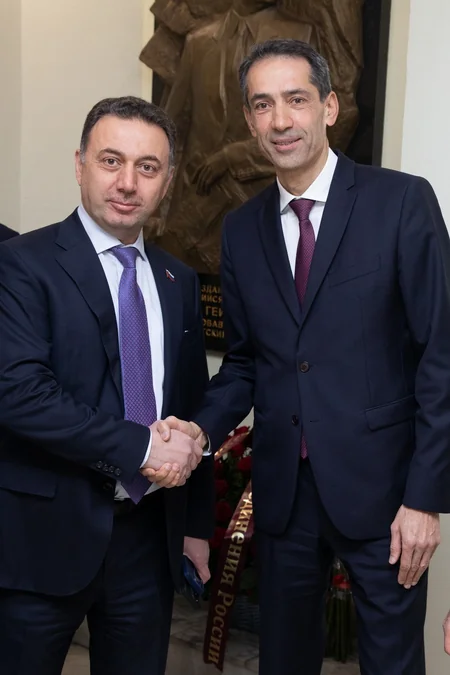 Moskvada 8 Noyabr - Zəfər Günü münasibətilə təntənəli qəbul keçirilib
