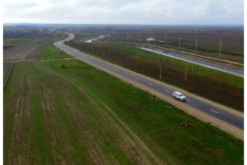 Qusarda 7 yaşayış məntəqəsini birləşdirən avtomobil yolu yenidən qurulub