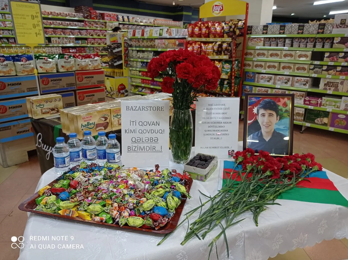 Özü şəhid oldu, qanlı bayrağı işğaldan azad edilən zirvəyə sancıldı