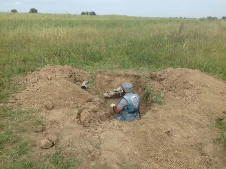 ANAMA Füzulidə 4 ədəd partlamamış 82 mm-lik minaatan mərmisi aşkar edib