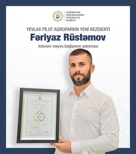 Daha 4 fərdi sahibkar Yevlax Pilot Aqroparkın rezidenti olub