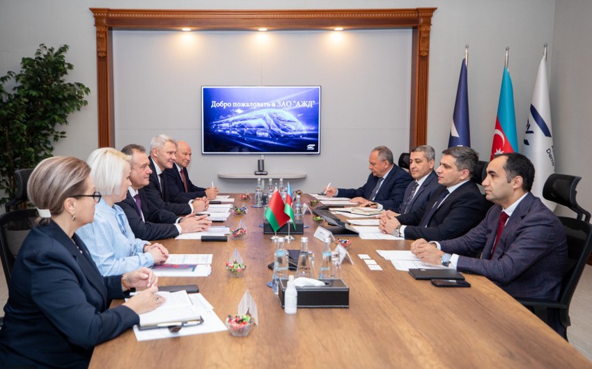 Azərbaycan və Belarus arasında dəmir yolu ilə müntəzəm yükdaşımalar təşkil olunacaq 